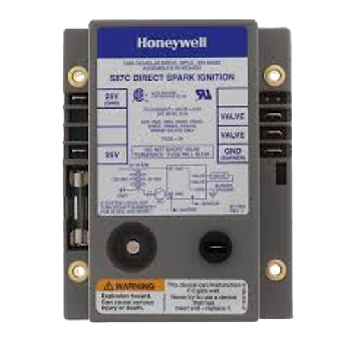 Honeywell S87C1014 – Direct Spark Ignition Module 25VAC 60Hz (11 sec Lockout)