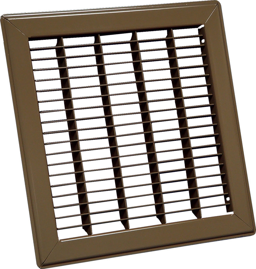 Continental Industries F25B0612 – 6x12 Floor Return Air Grille (Brown)