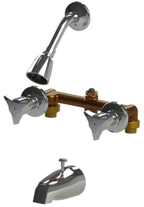 UNION BRASS 2-VALVE DIVERTER