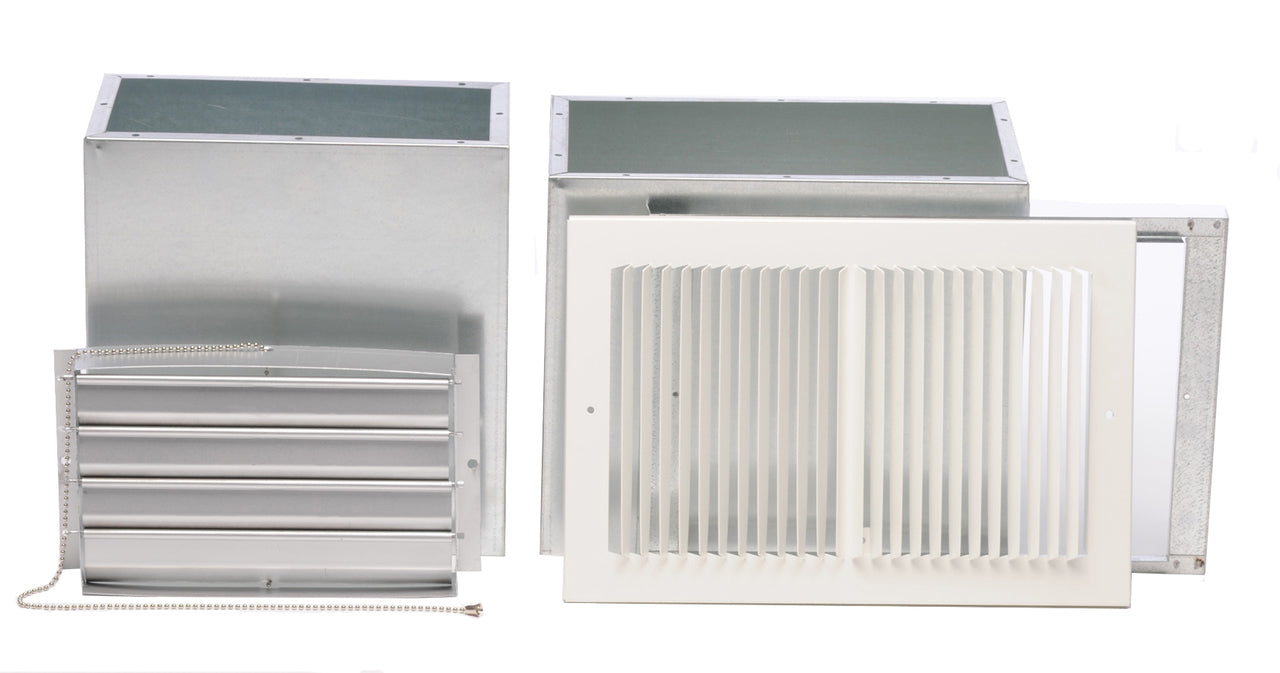 Williams Furnace Company 6801 Rear-Outlet Register for Forsaire Top-Vent Furnace