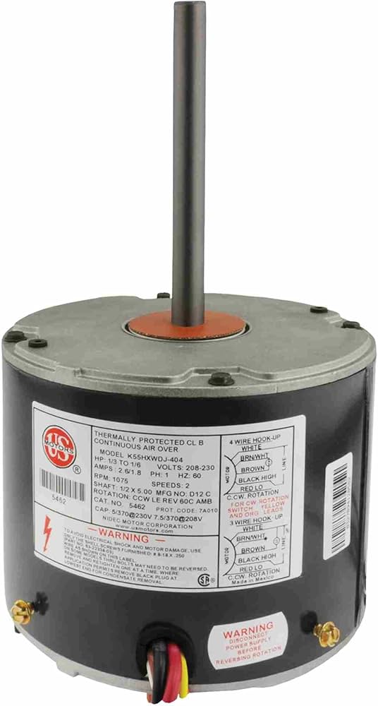 Emerson Multi-Horsepower Condenser Fan Motor (5462)
