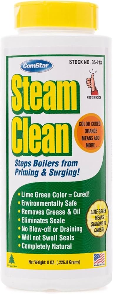SOS Products Fast Steam Color-Coded Boiler Steam Cleaner