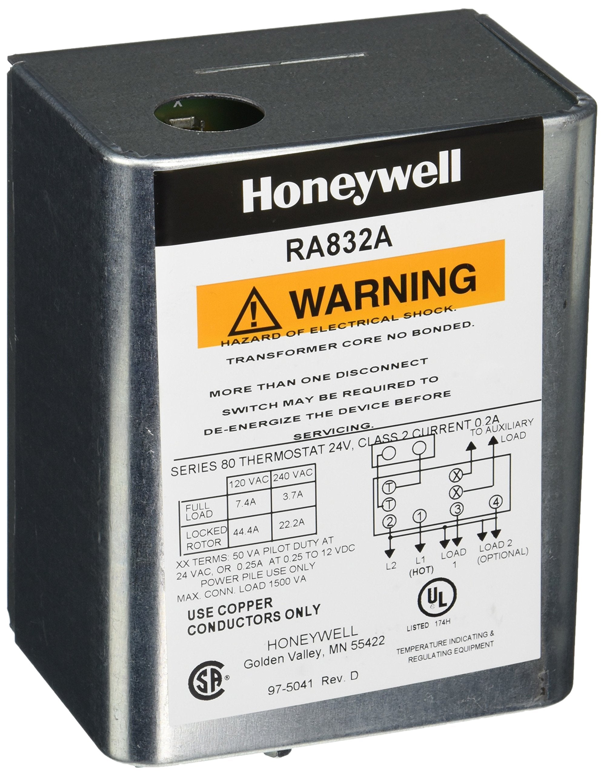 Honeywell RA832A 1066 Switching relay