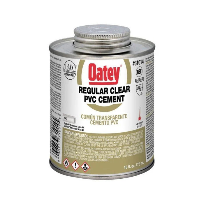 Low VOC PVC Clear Cement