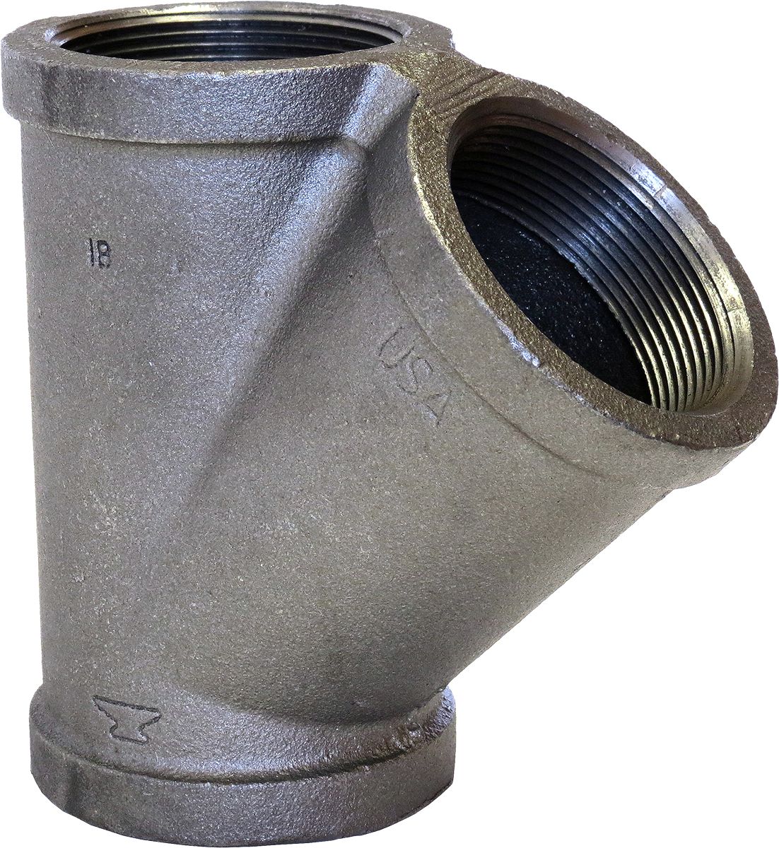 Assorted Cast Iron Tee and Elbow Fittings