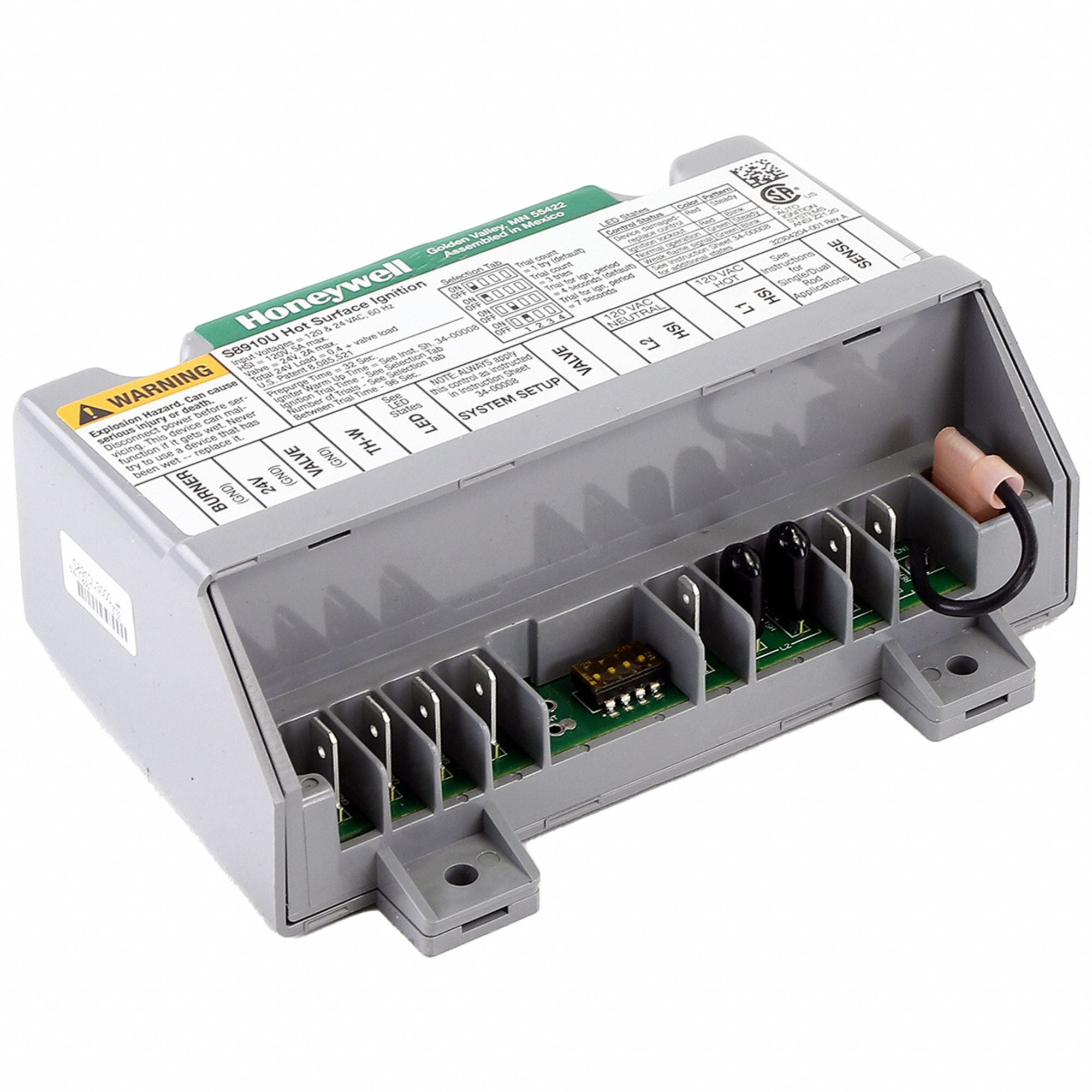Honeywell S8910U1000 Universal Hot Surface Ignition Module