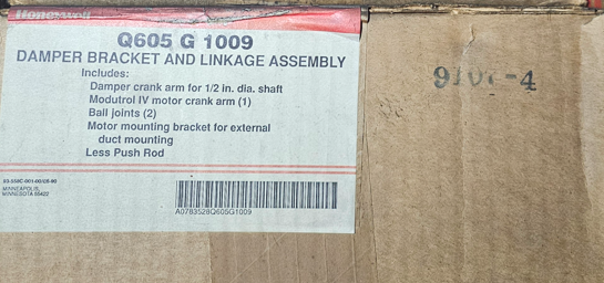 Q605G-1009 Honeywell Damper-Linkage