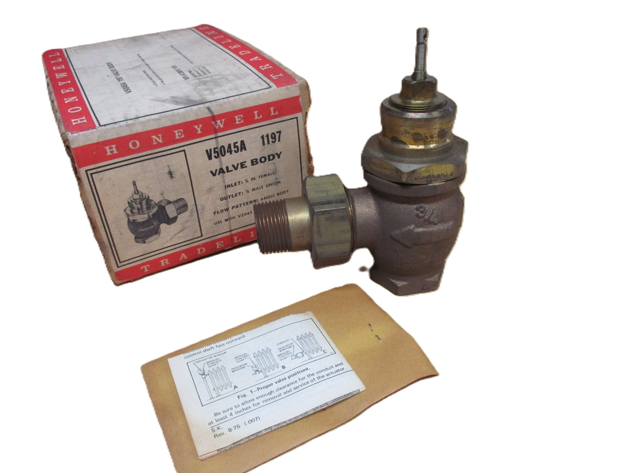 Honeywell V5045A 1197 TRADELINE