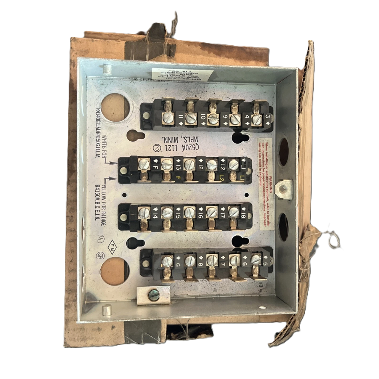 Honeywell Q520A 1121 Subbase Adapter