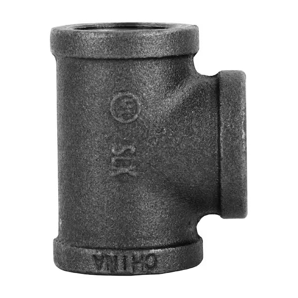 Grinnell Cast Iron Tee 1-1/4'' Black Fitting