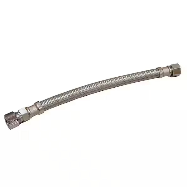 3/8" OD x 3/8" OD x 12" SS CONN