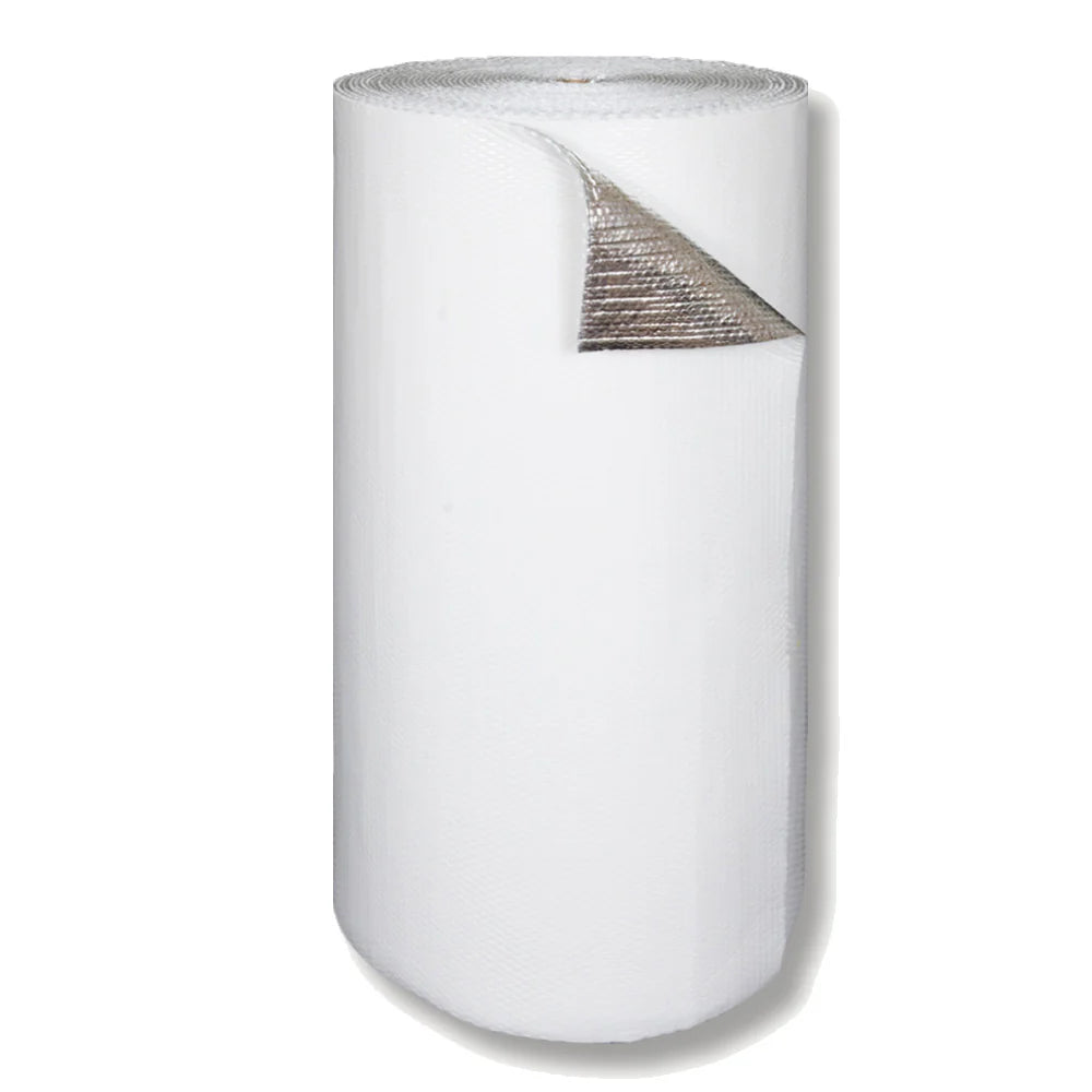 Double Bubble Reflective Insulation (White/Foil) 6'x125' -