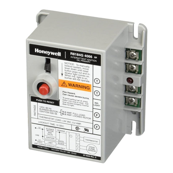 Honeywell R4184D 1001 3