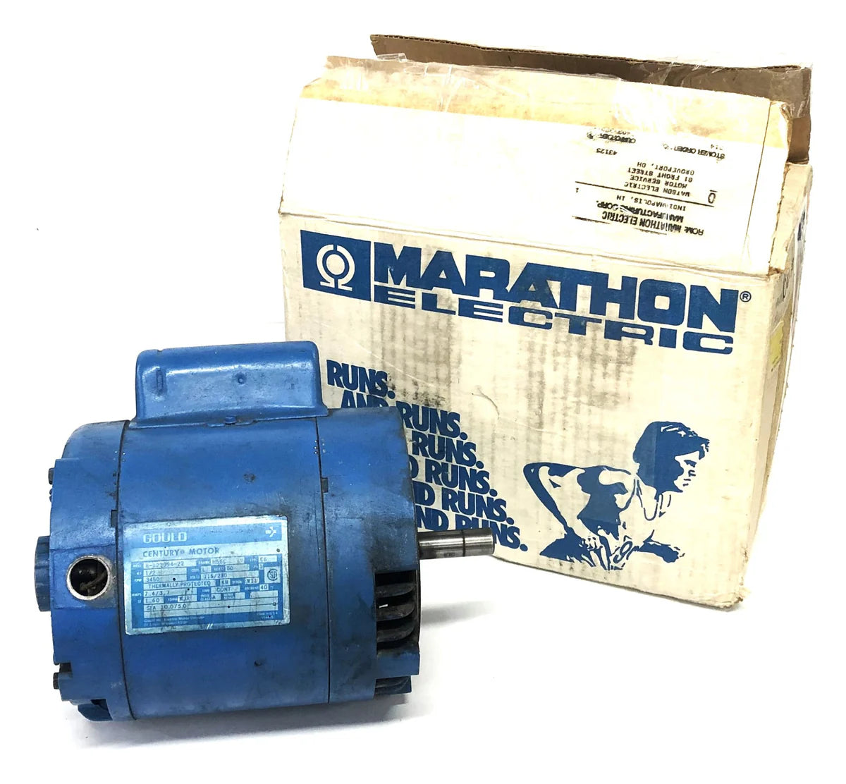 Gould Century Motor 8-134891-02 (2 HP, B1821C)