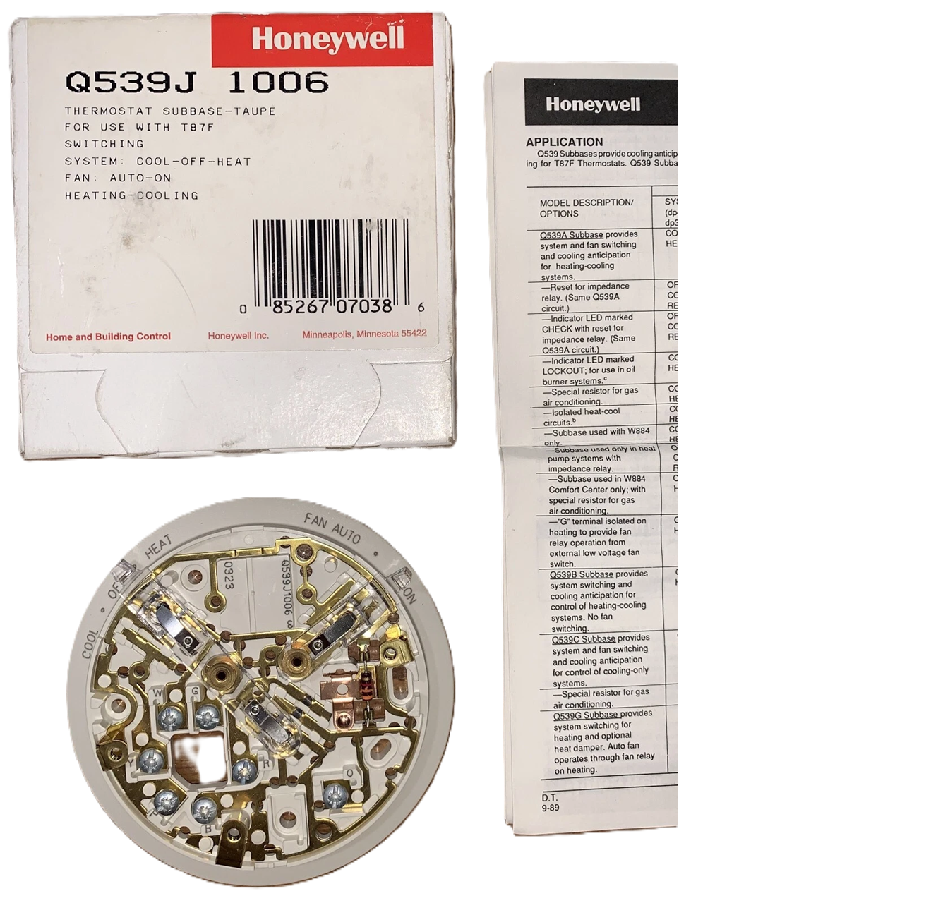 Honeywell  Q539J 1022