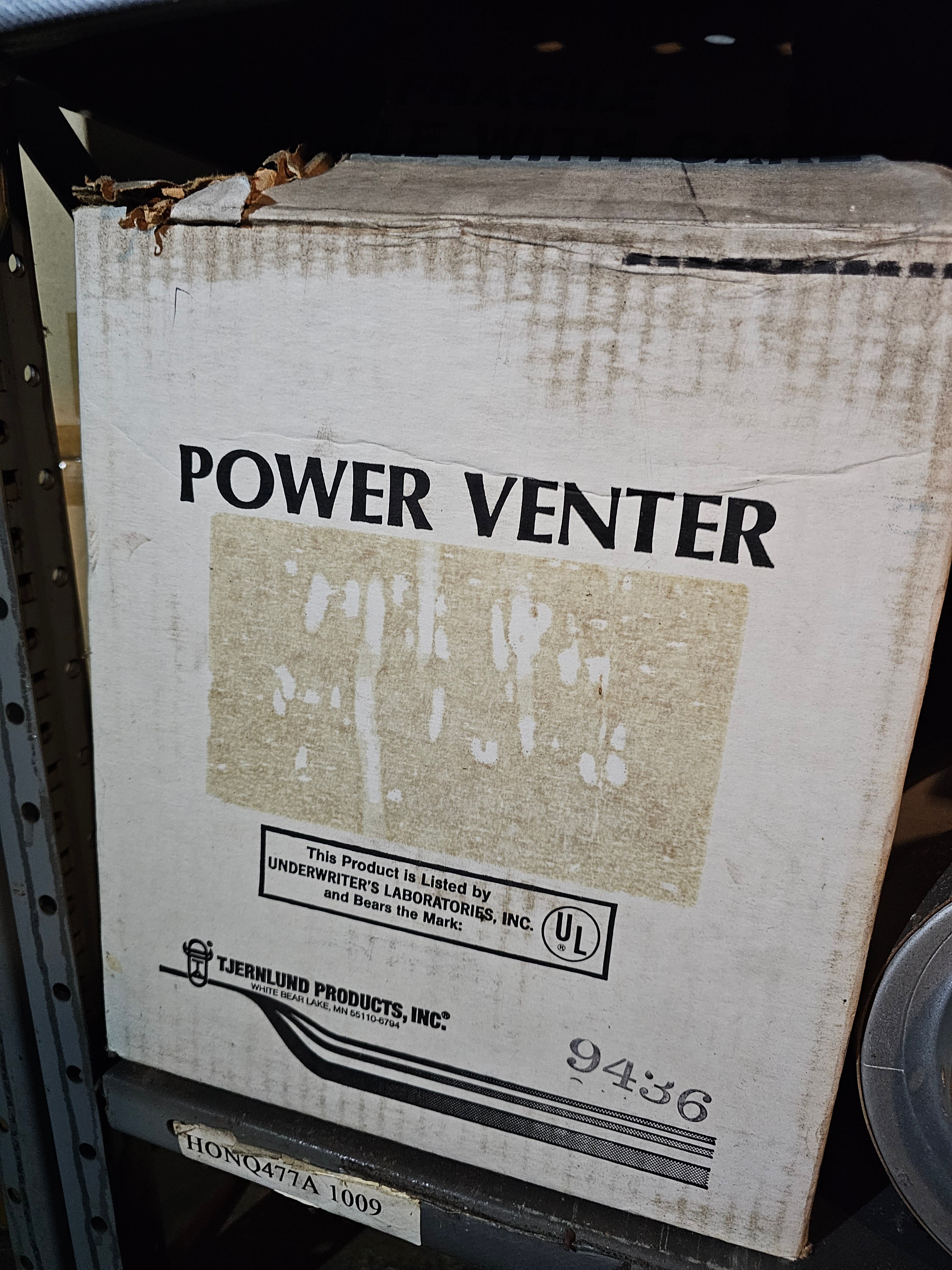 Power venter 9436 Q477A 1009