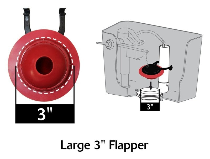Fits Toto G-Max 3" FLAPPER