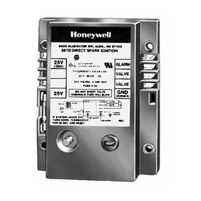 Honeywell S87B1008 – Direct Spark Ignition Module 24VAC 60Hz (6 sec Lockout)